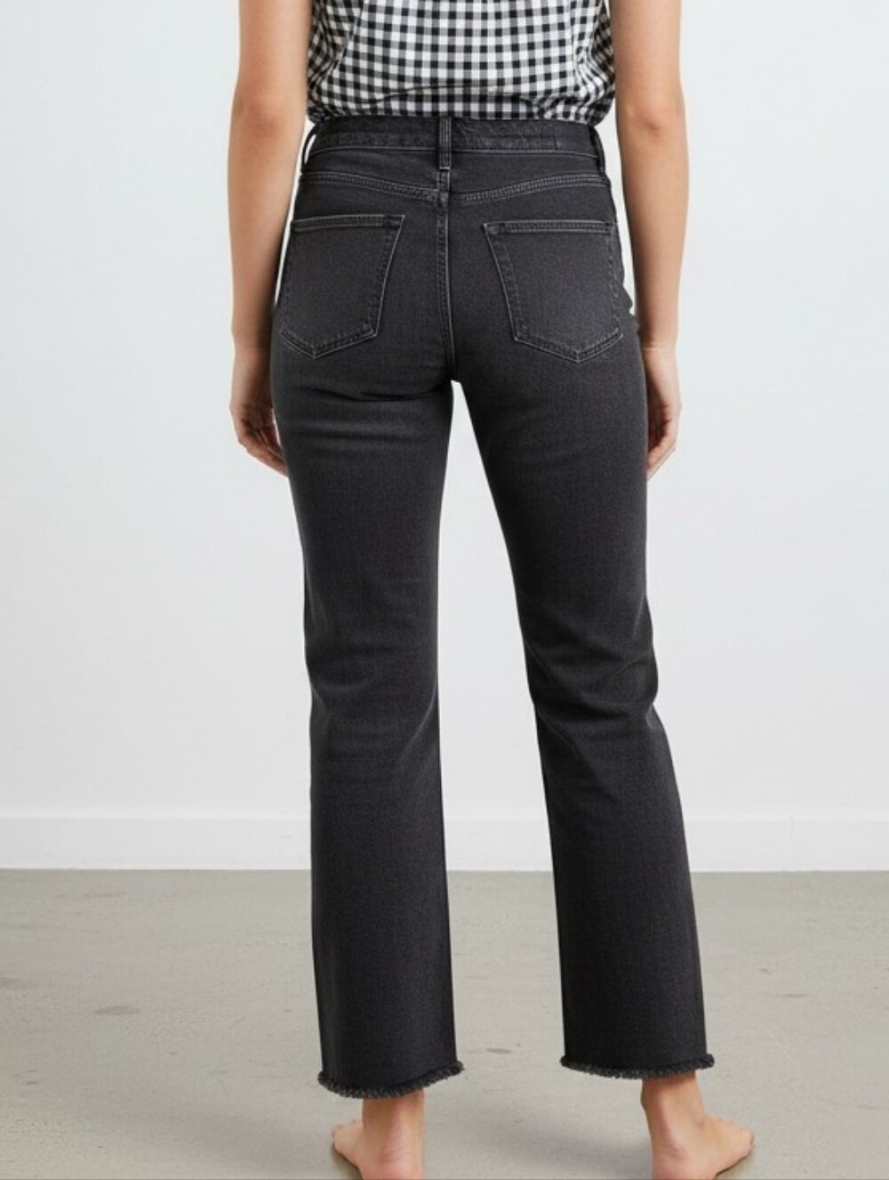 Everlane Wide Leg Black Jean 28